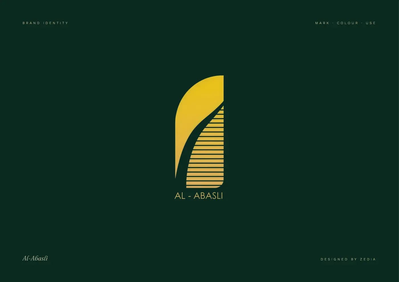 Al-Abasli brand book — page 1 of 5