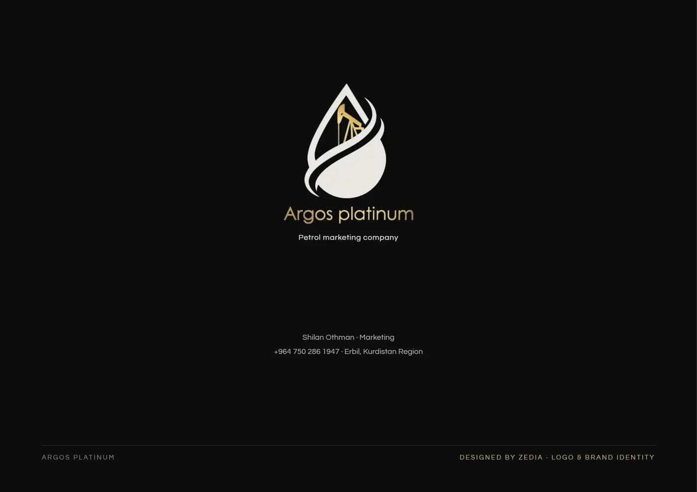 Argos Platinum brand book — page 8 of 8