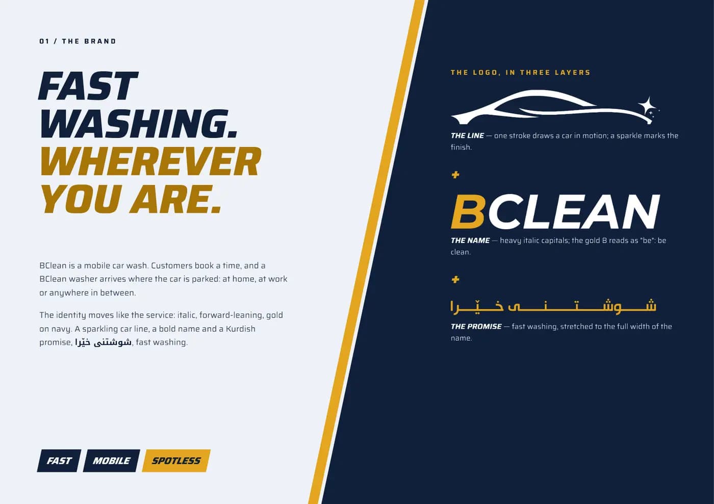 BClean brand book — page 2 of 7