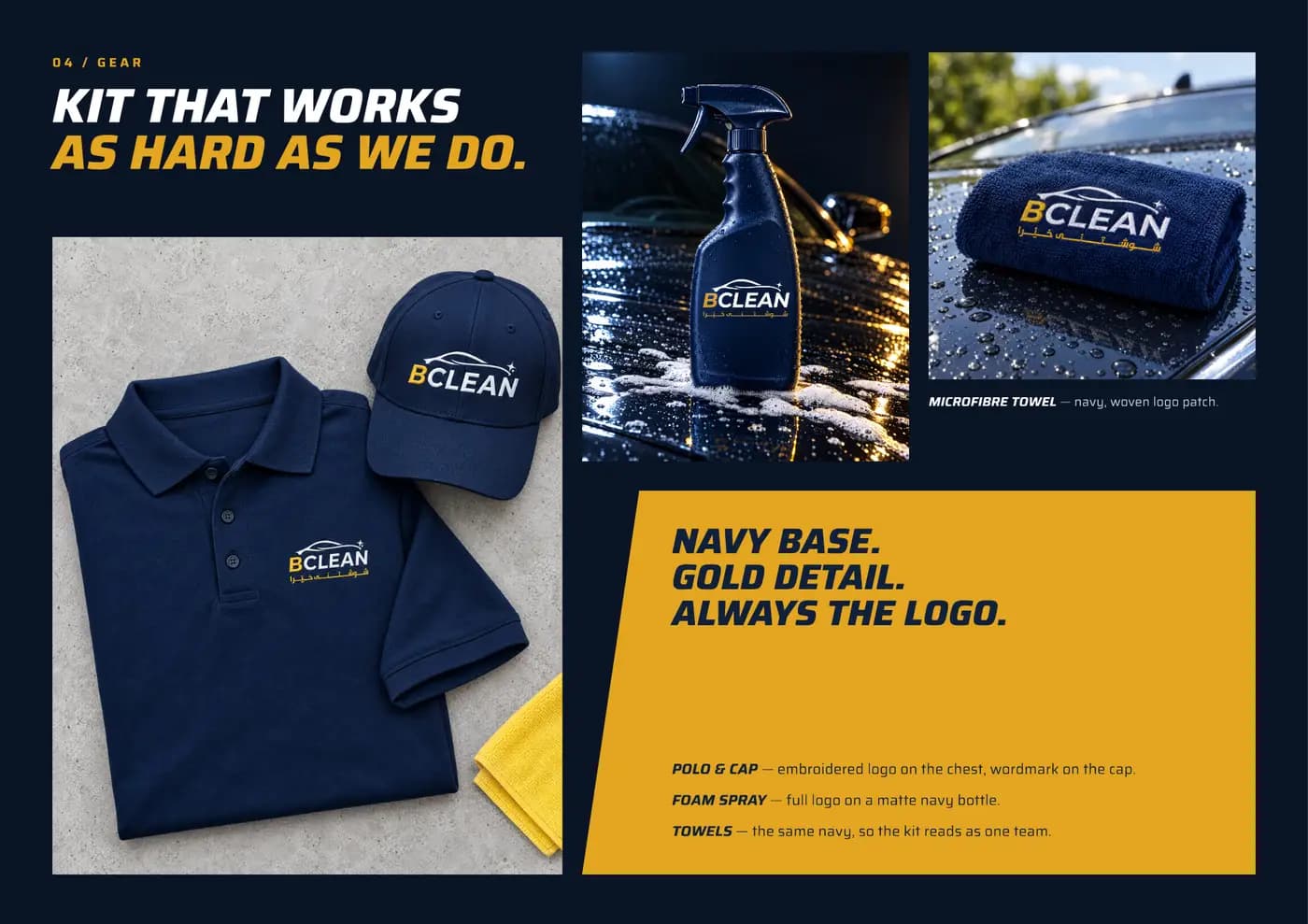 BClean brand book — page 5 of 7