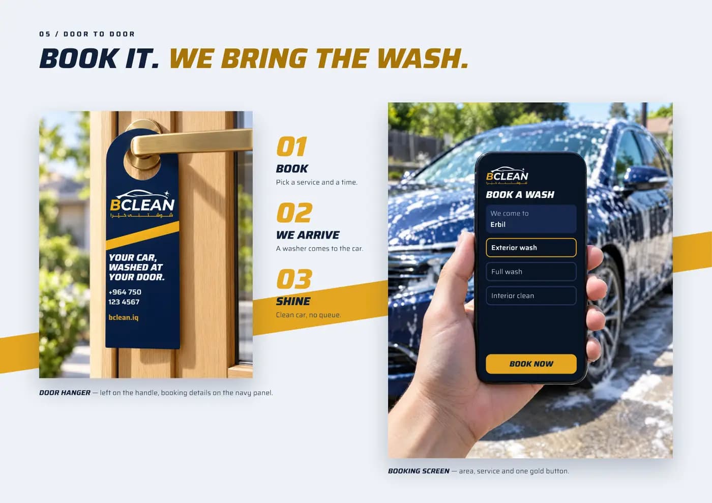 BClean brand book — page 6 of 7