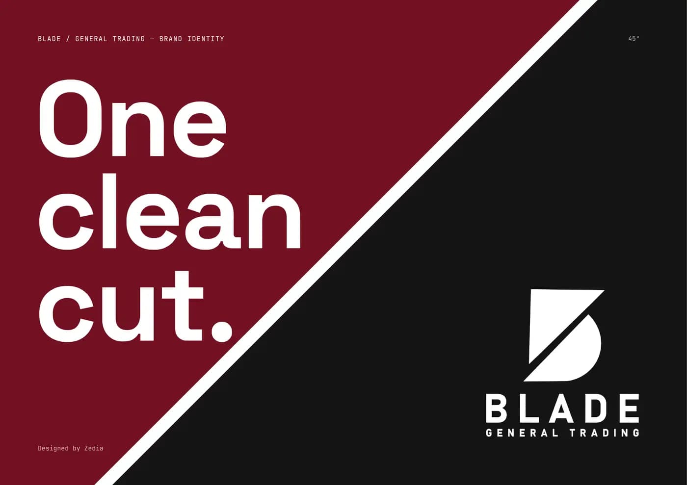 Blade brand book — page 1 of 6