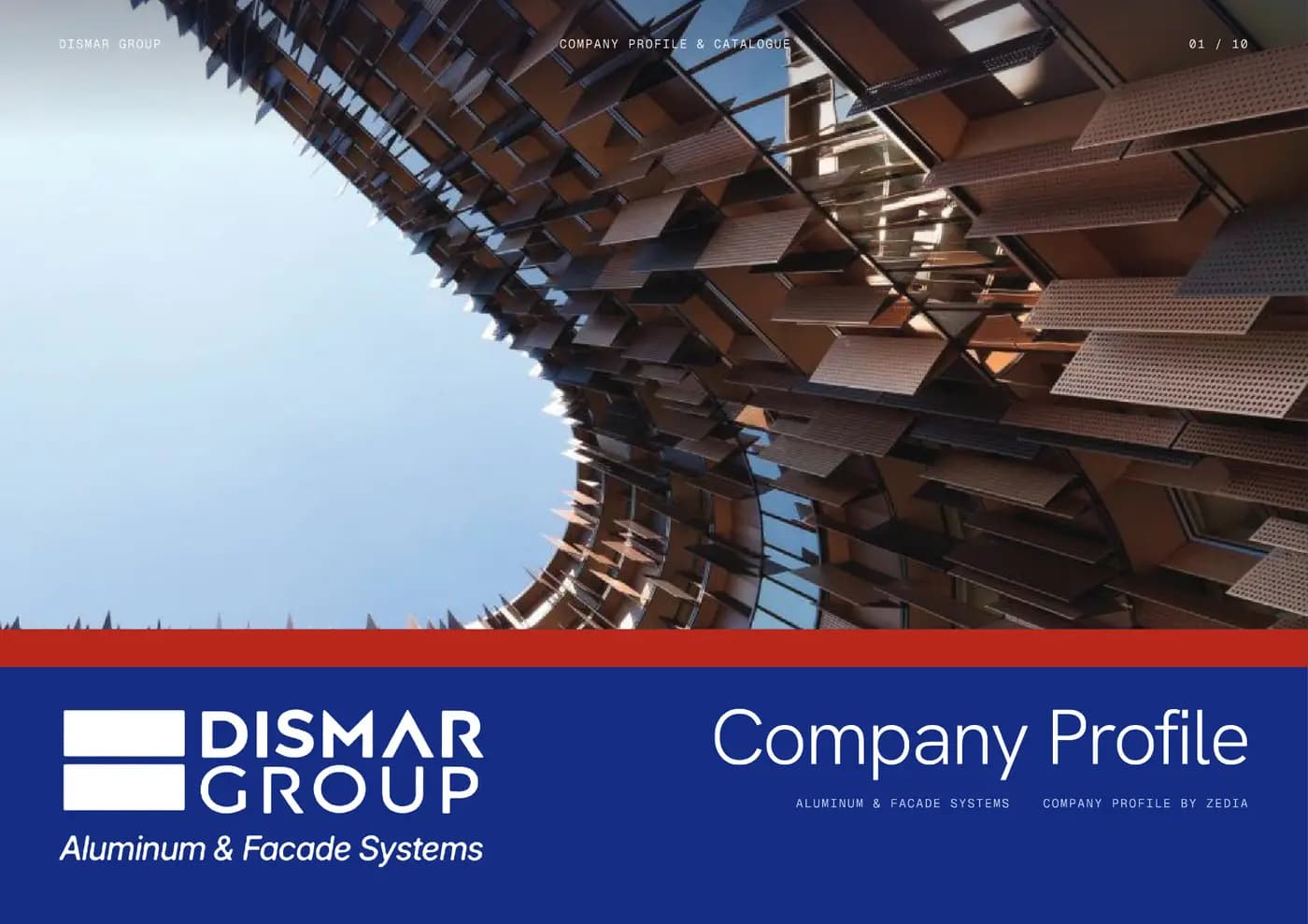 Dismar brand book — page 1 of 10