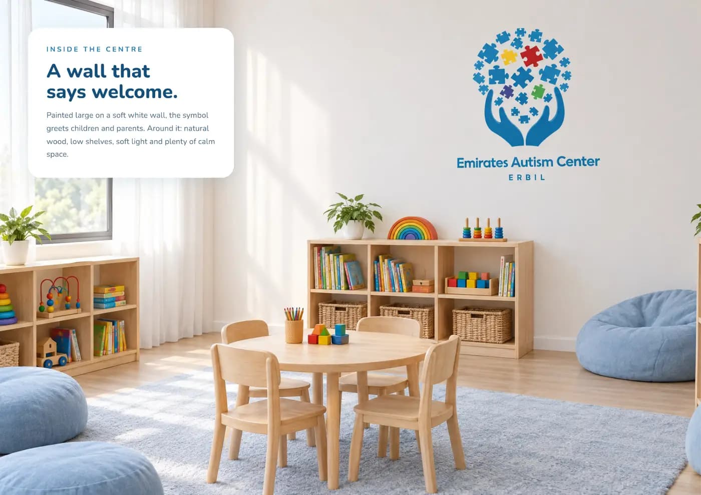 Emirates Autism Center brand book — page 4 of 6
