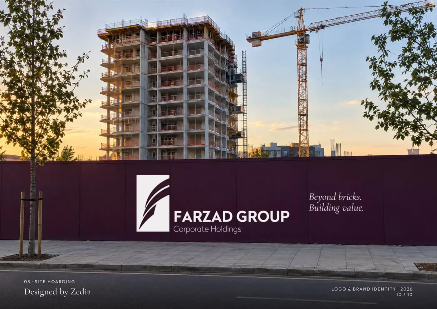 Farzad Group brand book — page 10 of 10