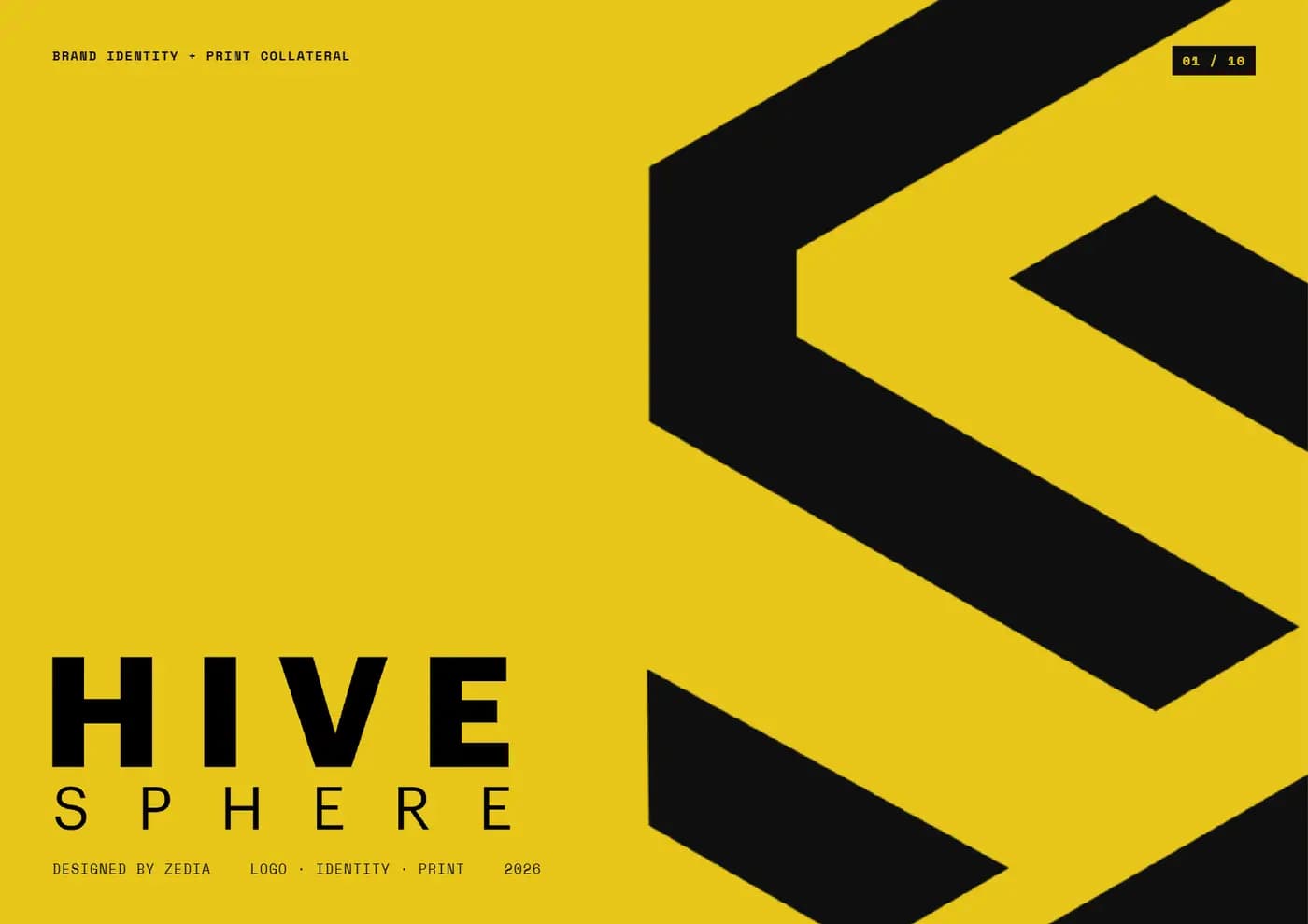 Hive Sphere brand book — page 1 of 10