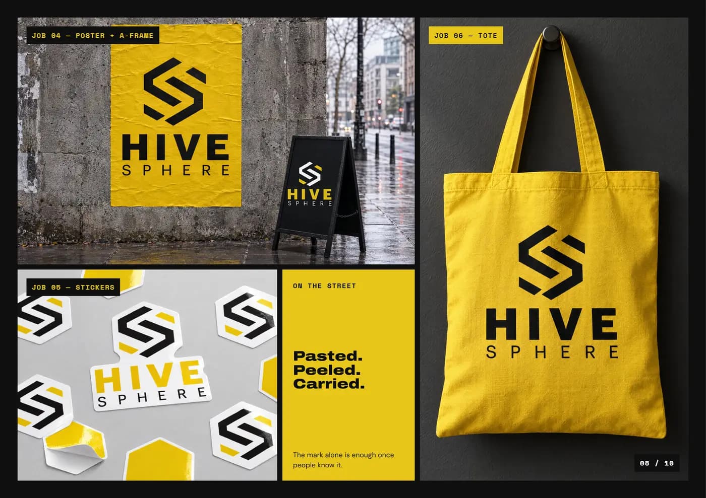 Hive Sphere brand book — page 8 of 10