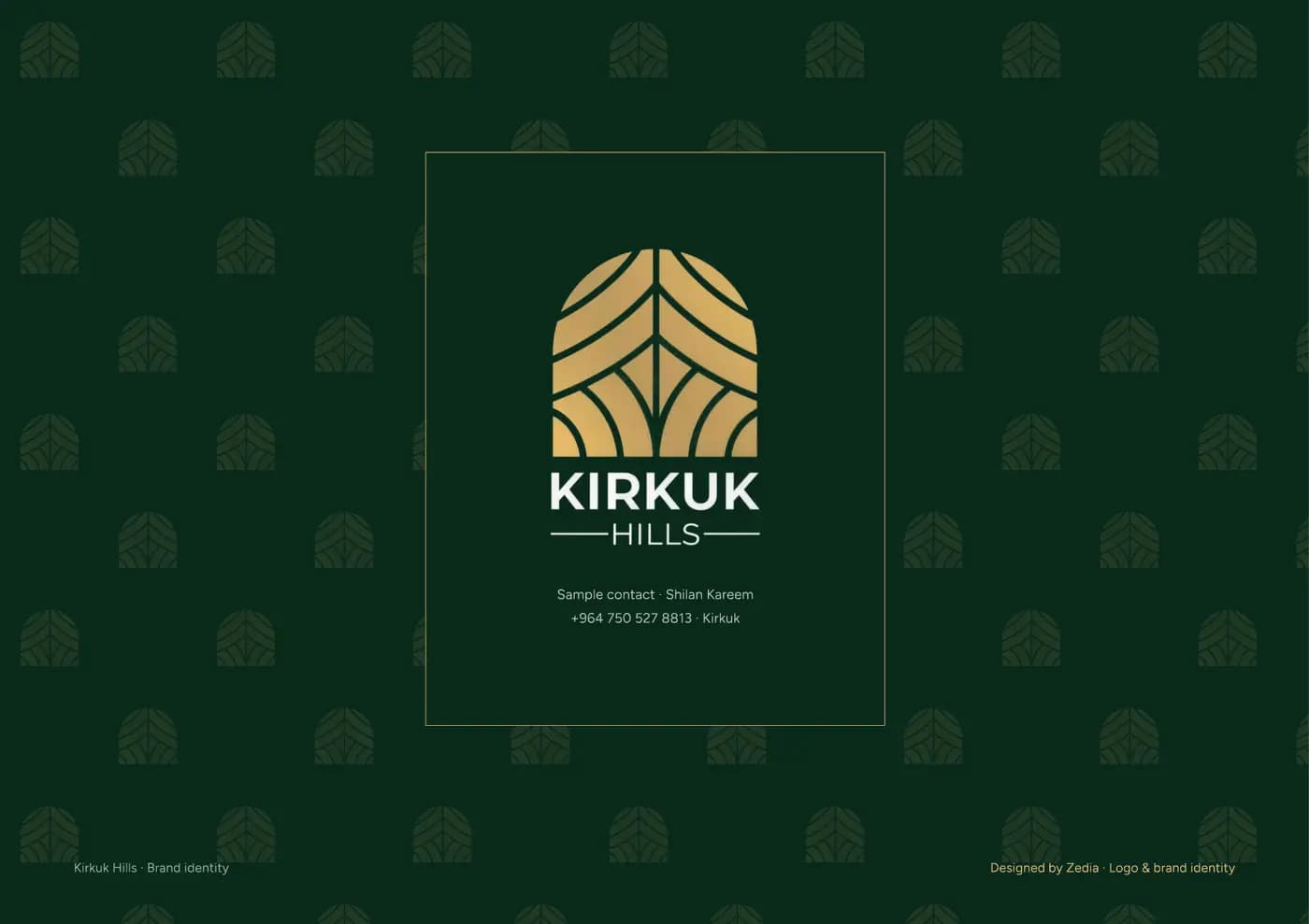 Kirkuk Hills brand book — page 8 of 8