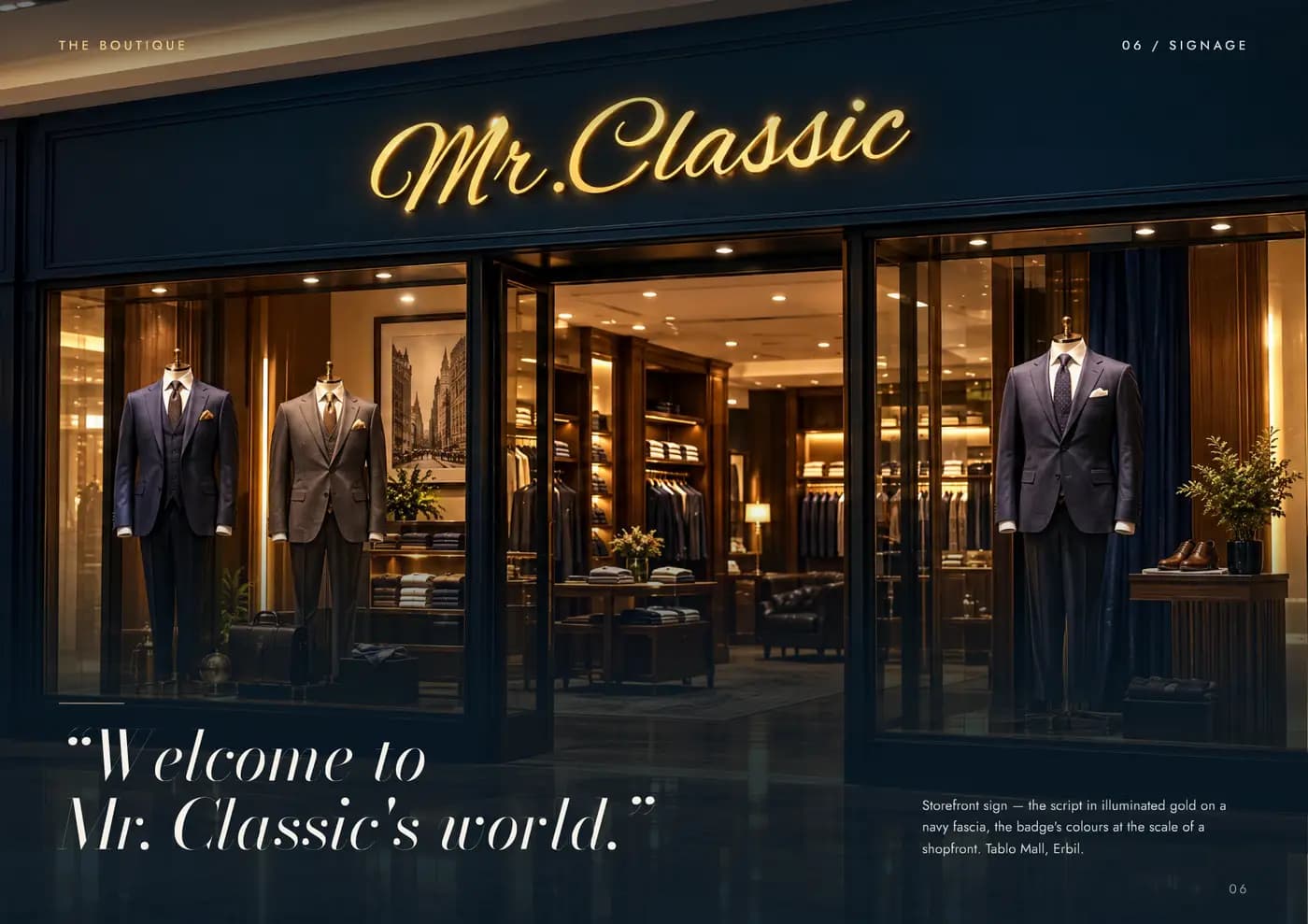 Mr.Classic brand book — page 6 of 8