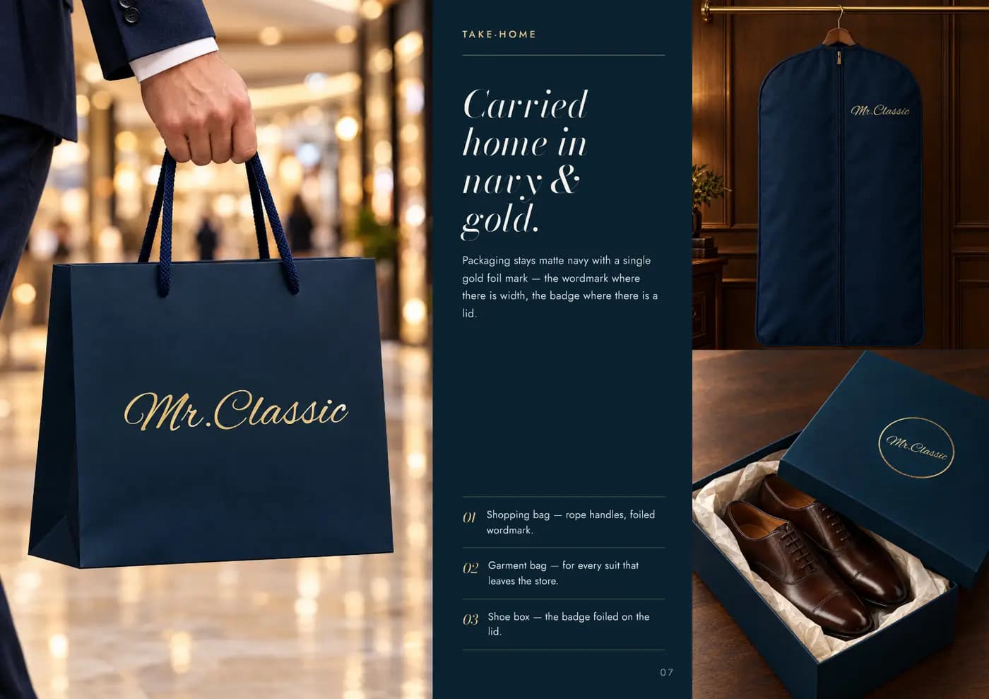 Mr.Classic brand book — page 7 of 8