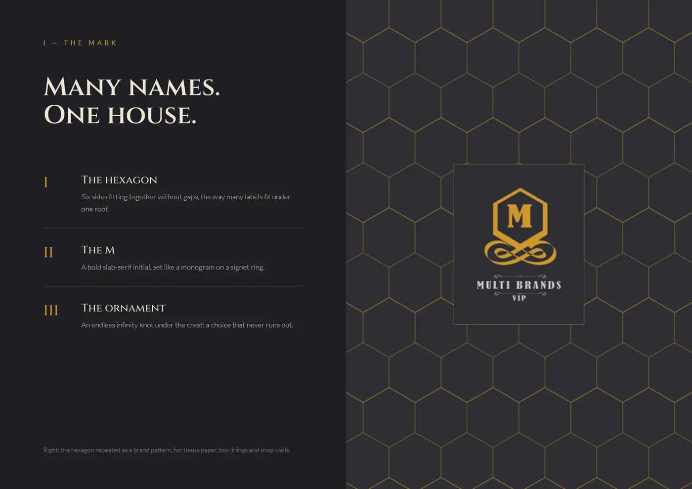 Multi Brands VIP brand book — page 2 of 6