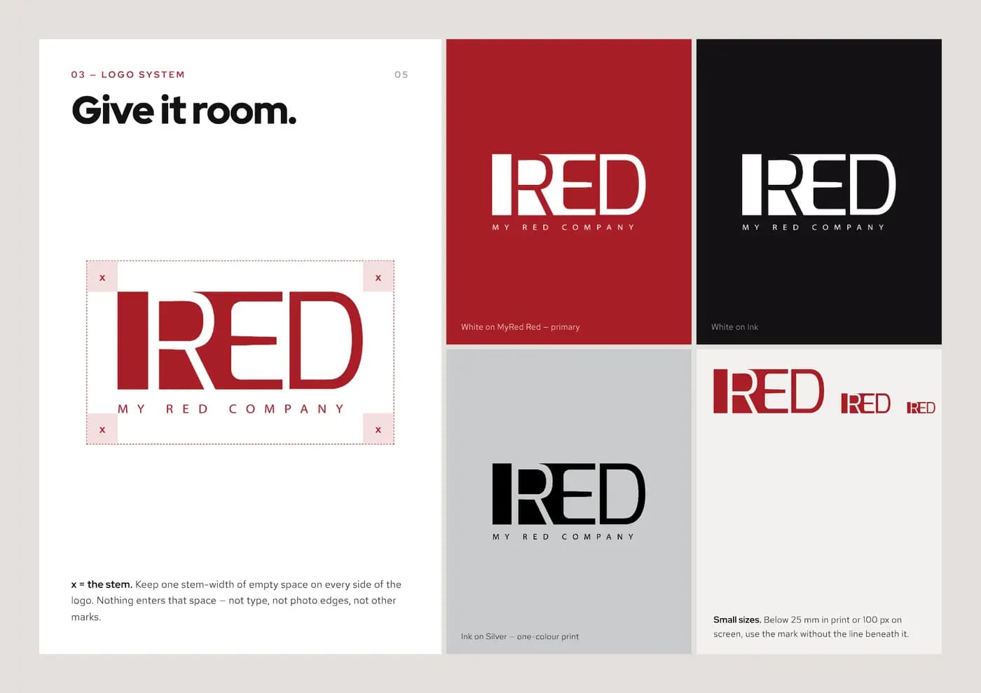 MyRed brand book — page 5 of 10