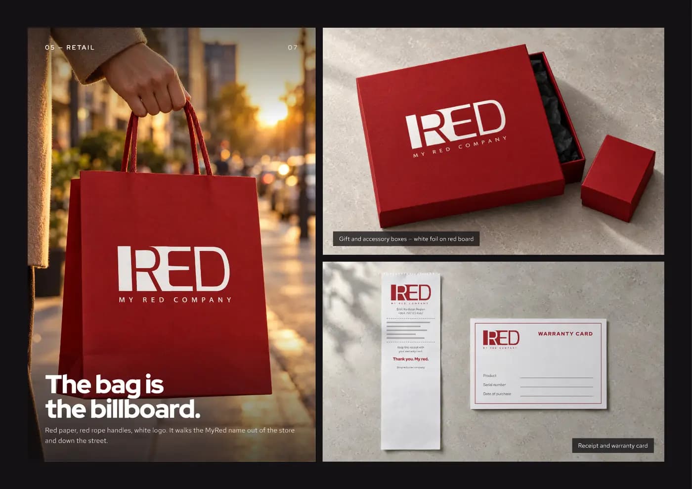 MyRed brand book — page 7 of 10