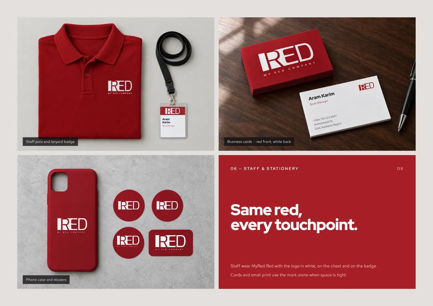 MyRed brand book — page 8 of 10