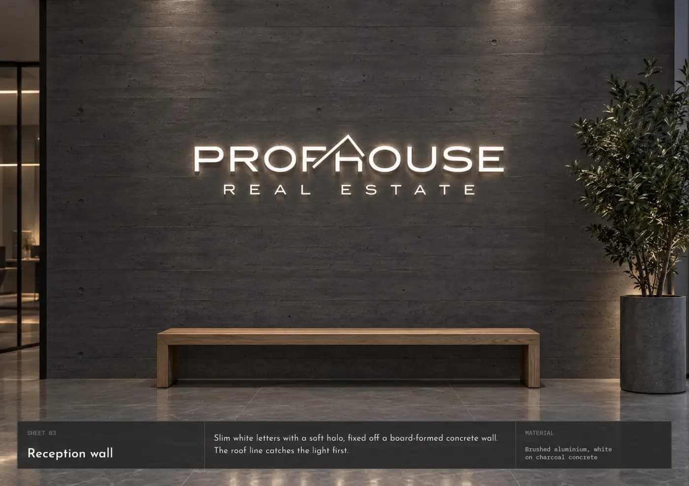 PropHouse Real Estate brand book — page 3 of 5