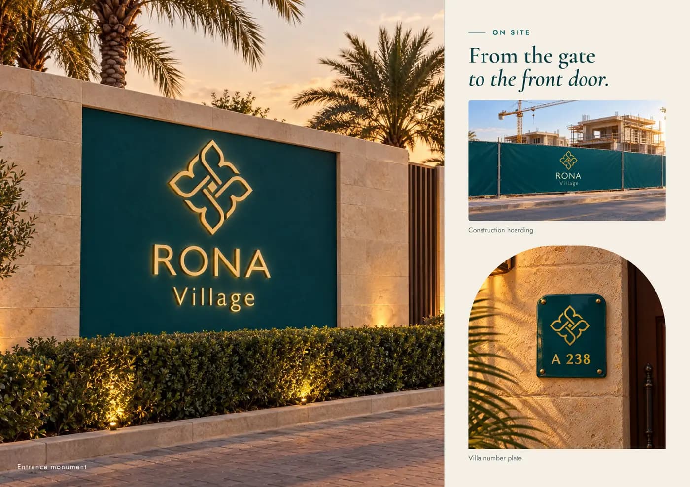 Rona Village brand book — page 8 of 10