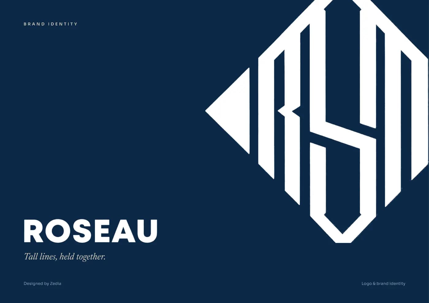 Roseau brand book — page 1 of 7