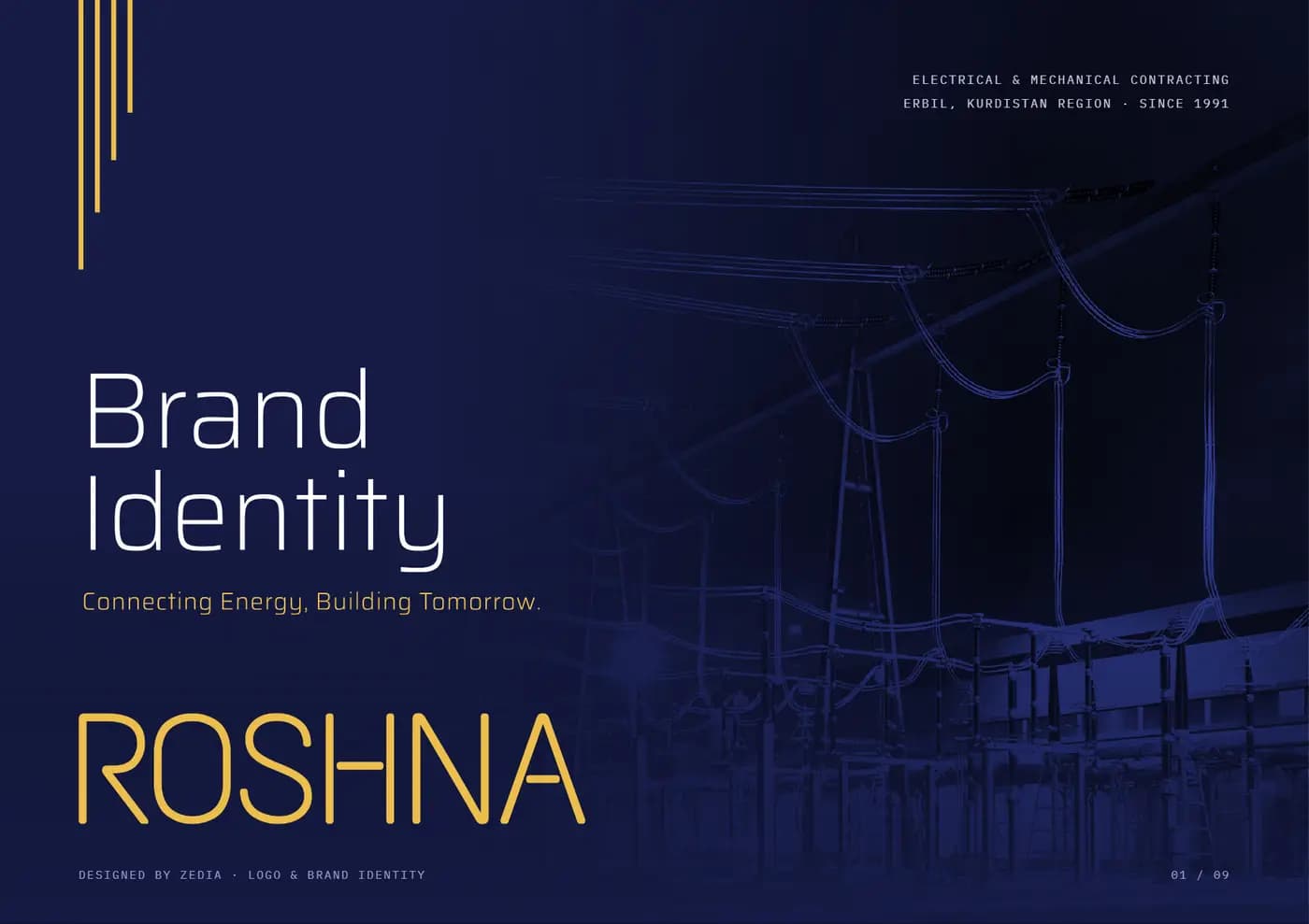 Roshna brand book — page 1 of 9