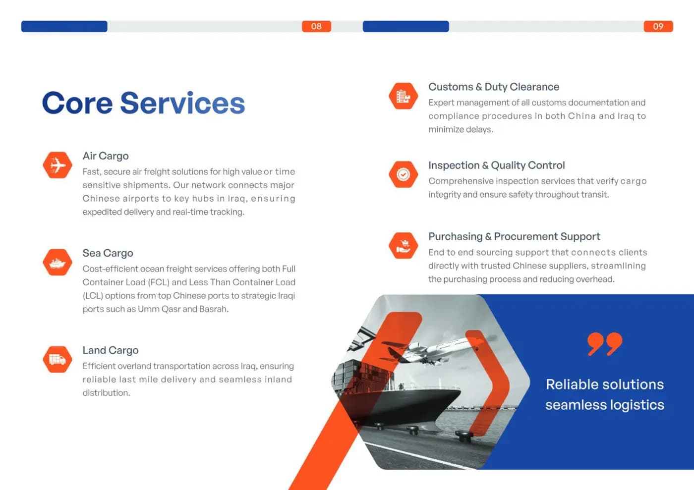 Spear Express brand book — page 6 of 12
