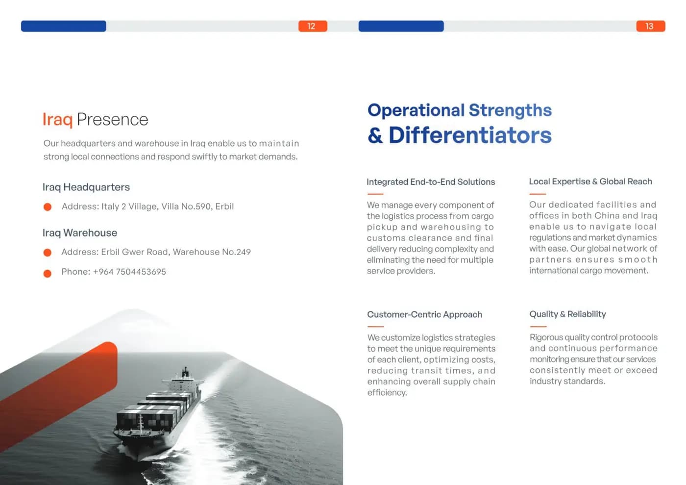 Spear Express brand book — page 8 of 12