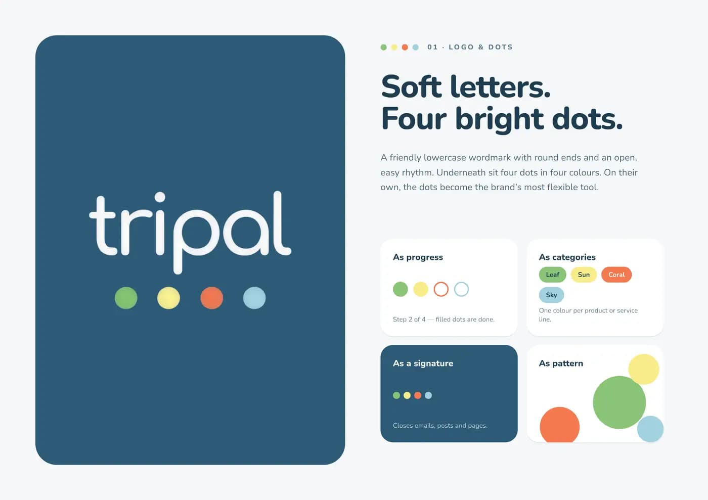 Tripal brand book — page 2 of 5