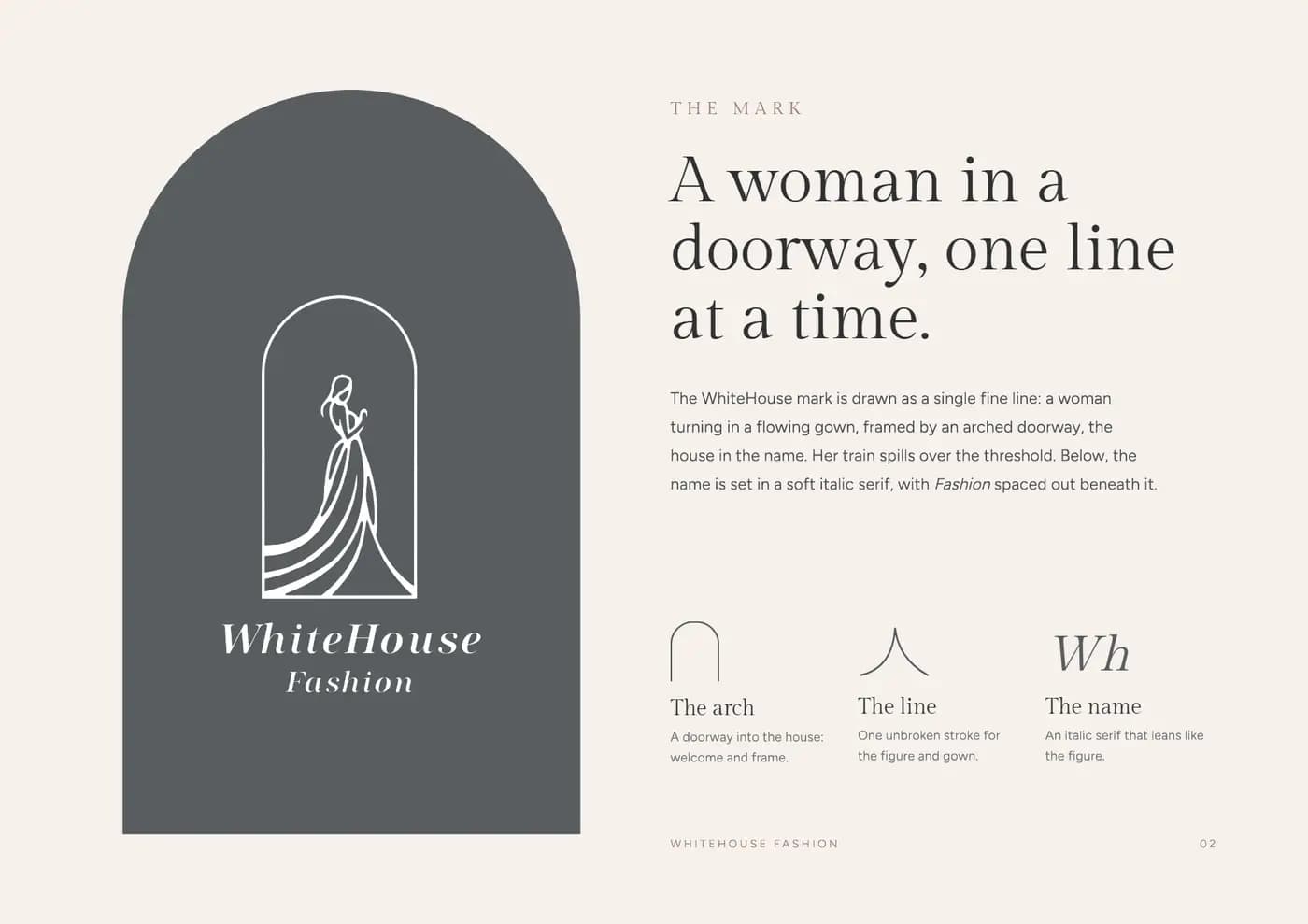 WhiteHouse Fashion brand book — page 2 of 5