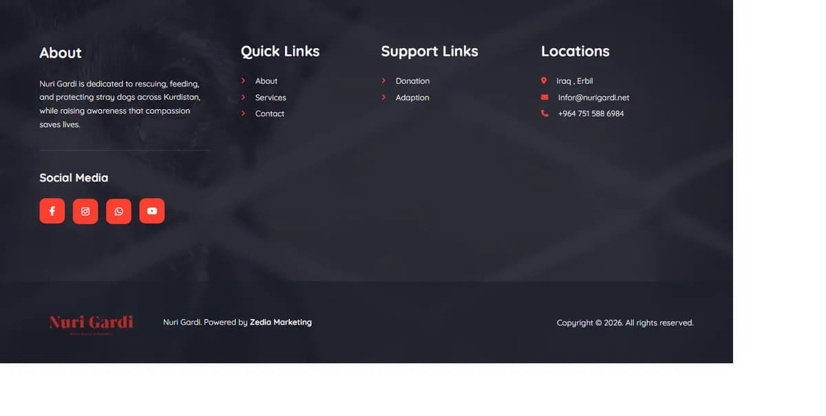 Nuri Gardi website screenshot 5