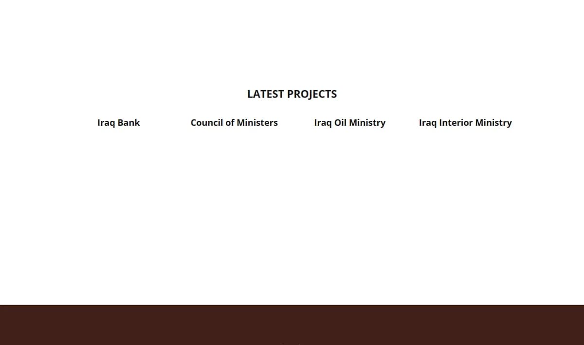 Vana Furniture website screenshot 4